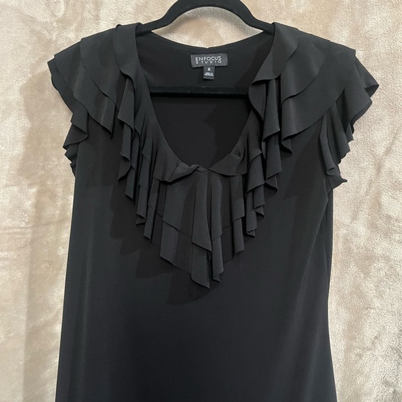 ENFOCUS STUDIO BLACK DRESS - Picture 2 of 9